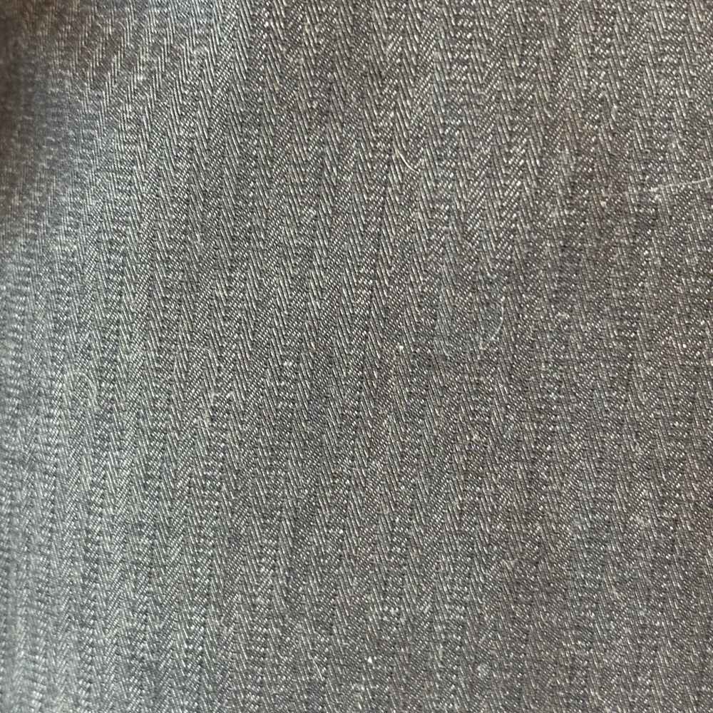 Alvin Valley Grey Pinstripe Ultra High Rise Capri Pants - Picture 10 of 10